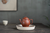 Tao Ying Sha Yi Yixing Raw Mine Purple Sand Craft Pot Famous Hand-made Raw Mine Slope Mud Dust-free Pot 160CC