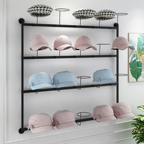 Fashion hat display rack simple wall storage rack multi-layer hat rack childrens hat rack underwear hanging rack hat bracket