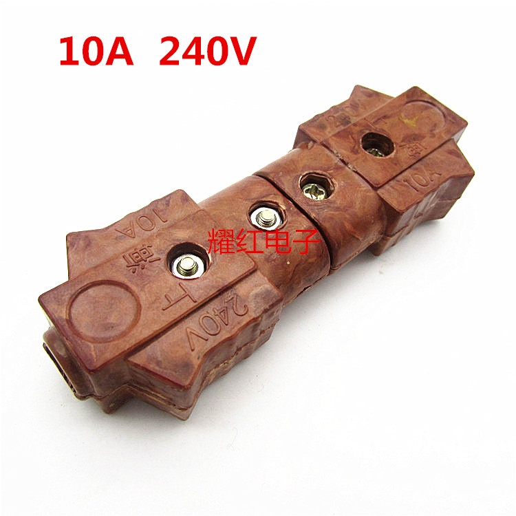 Factory direct stage lighting full copper connector 10A Bakelite plug pair plug pair plug pair special price