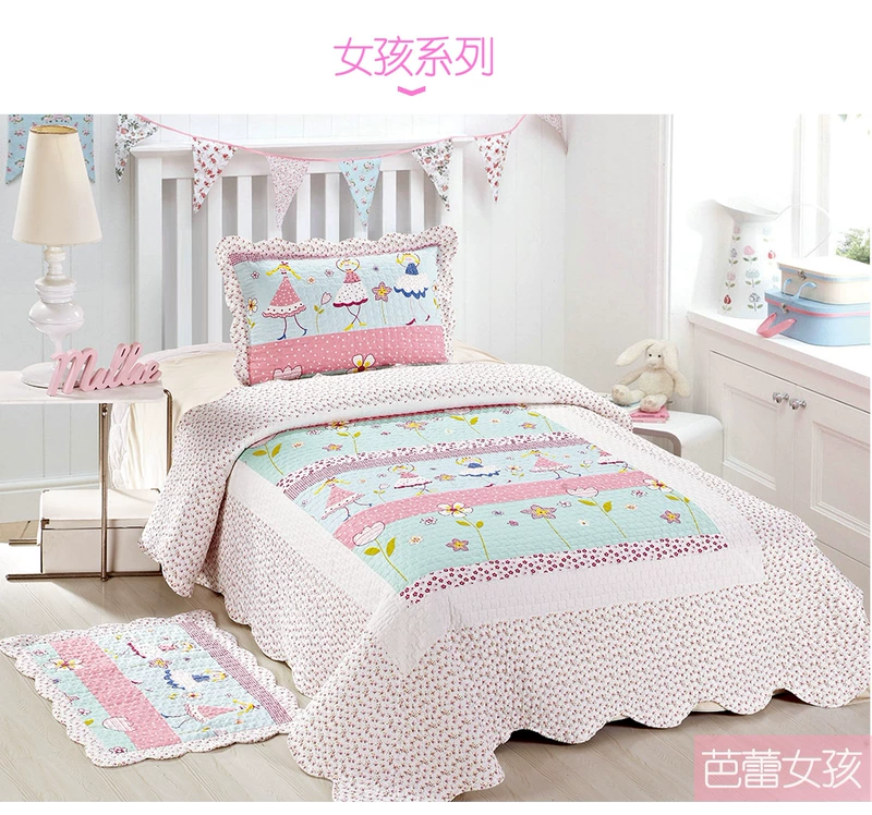 Các trẻ em bán mùa hè mới quilting rửa được singled vào mùa xuân và mùa thu và mùa hè bởi các ký túc xá sinh viên tấm ga trải giường bao gồm điều hòa không khí