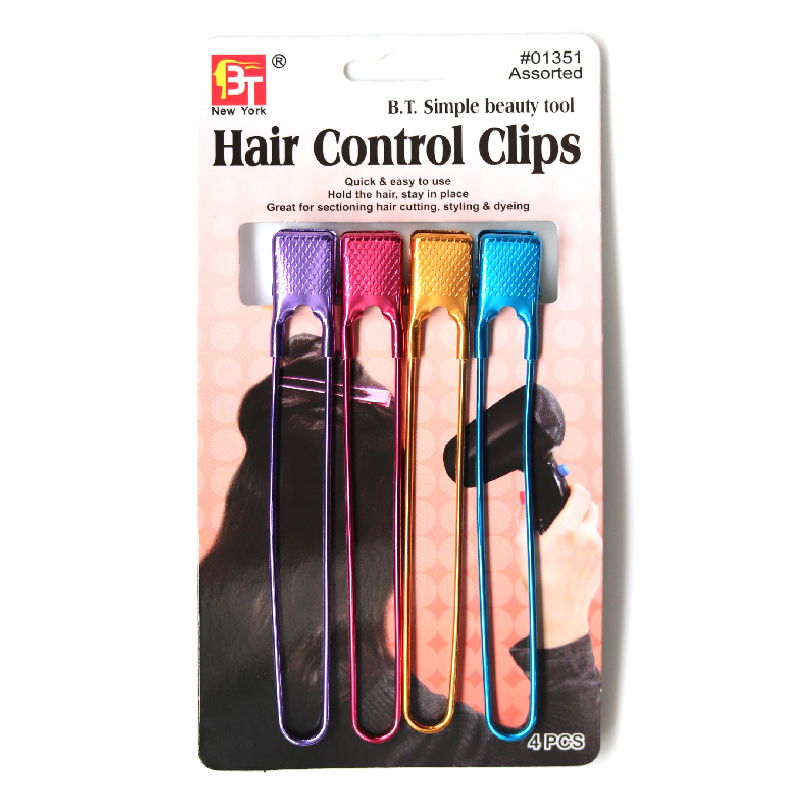 Hairdressing Special Clips Hairdressshop Long Mouth Clips Fish Mouth Clips Styling clips Hair Control Clips-Taobao