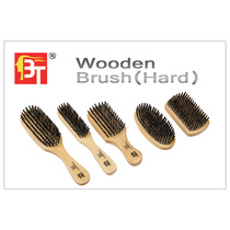 Hard pig hair comb black special comb Professional woodbrush (Hard)