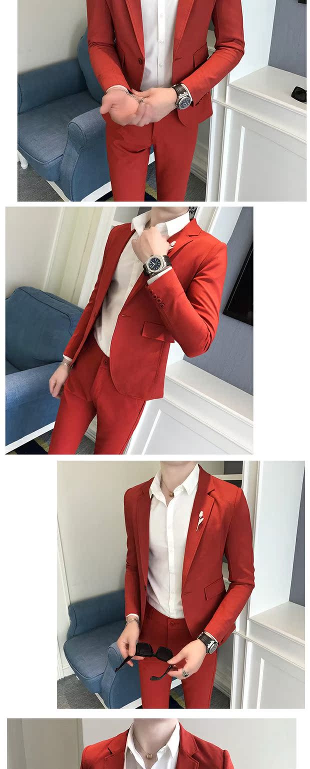 Bộ đồ vest nam phù rể mỏng phù rể váy cưới hộp đêm công sở phiên bản Hàn Quốc đẹp trai phù hợp với hai bộ thủy triều nam vest nam