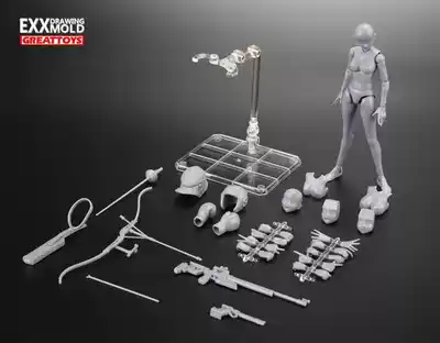 GT 1:10EXX sketched Super movable character-sports carnival art sketch reference Super movable body