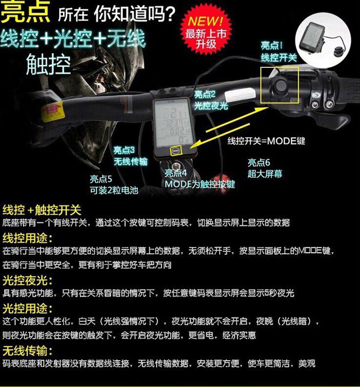 Tableau de bord vélo - Ref 2429427 Image 3