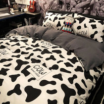 Italian IMOM Nordic Wind Spot Bed Four Pieces 100 Pure Cotton Full Cotton Fall Quilt Cover Bed in three sets