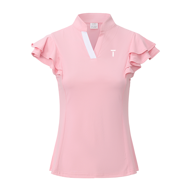 26Europeantour European Tour High-End Women's Golf Tops Summer Short-Sleeved Tennis T-Shirts Sports Clothes