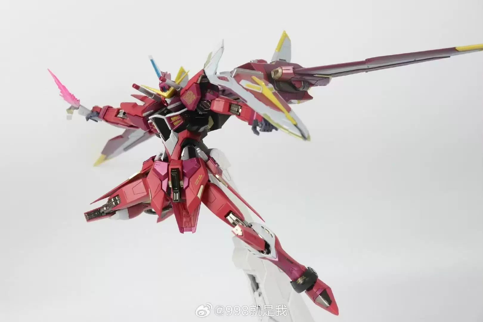 大班 8831 MG Infinite Justice Soul Limited SEED MB 1/100 Water Post Assembly Model Robot