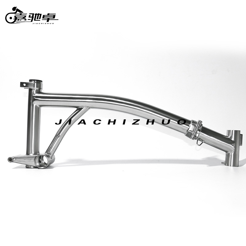 Jiachizuo Brompton Titanium alloy folding bicycle original size cloth frame Titanium cloth beam Outdoor accessories