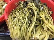 Wenzhou Yueqing Liushi home-marinated sherbet pickles Sauerkraut snow vegetables 500g sweet and sour crisp