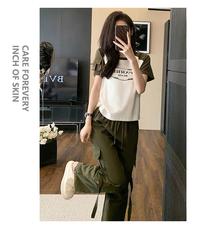 B0808 1190K ĐỒ BỘ NỮ DONREIC NGẮN TAY CẢ BỘ 2 MÓN MÙA HÈ TRÔNG TRẺ HƠN TUỔI THỜI TRANG NỮ G04 SẢN PHẨM MỚI