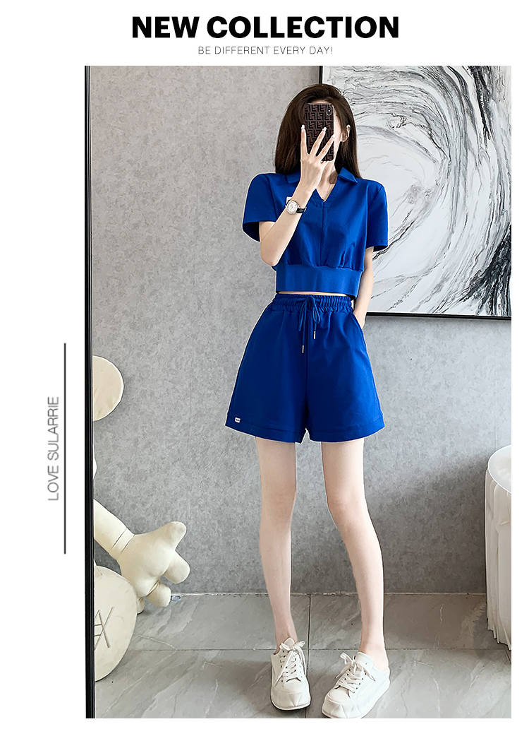 B0771 1070K ĐỒ BỘ NỮ DONREIC NGẮN TAY CẢ BỘ 2 MÓN MÙA HÈ PHONG CÁCH HÀN QUỐC TRÔNG TRẺ HƠN TUỔI THỜI TRANG NỮ G03 SẢN PHẨM MỚI