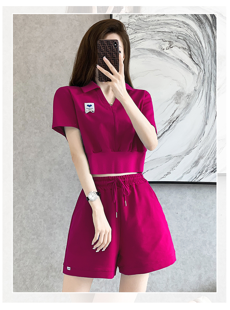 B0771 1070K ĐỒ BỘ NỮ DONREIC NGẮN TAY CẢ BỘ 2 MÓN MÙA HÈ PHONG CÁCH HÀN QUỐC TRÔNG TRẺ HƠN TUỔI THỜI TRANG NỮ G03 SẢN PHẨM MỚI