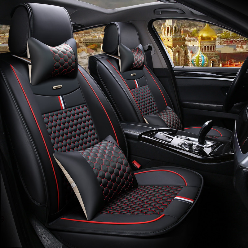 New car cushion All-round seat cover Season Universal Leather Dolly Special Seat Cover Seat Cushion for winter