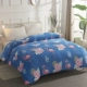 Mùa thu và mùa đông dày flannel quilt cover đơn sinh viên ký túc xá đơn đôi phim hoạt hình san hô quilt cover faile quilt