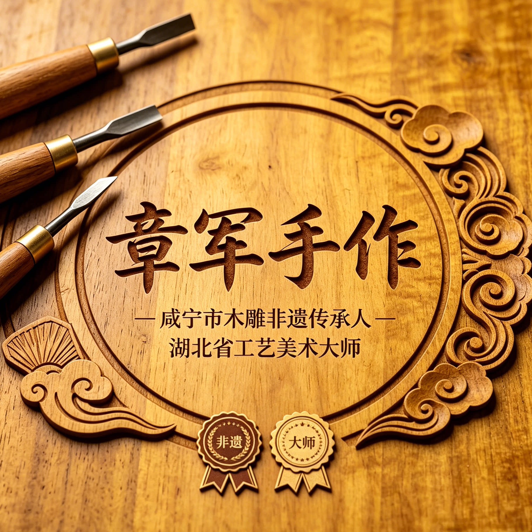 章军手作的LOGO