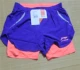 Li Ning tài trợ cho đội bóng Thiên Tân quần áo thể thao thời trang hoang dã đào tạo quần short nữ AKSJ084-1 - Thể thao sau