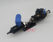 Dispenser suction type dispensing valve machine with back suction type dispensing valve precision dispensing valve dispensing gun pressure and barrel accessories