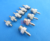 Glue fitting metal connector M5 M6 M8 external thread 1 4 8 syringe Luer connector needle