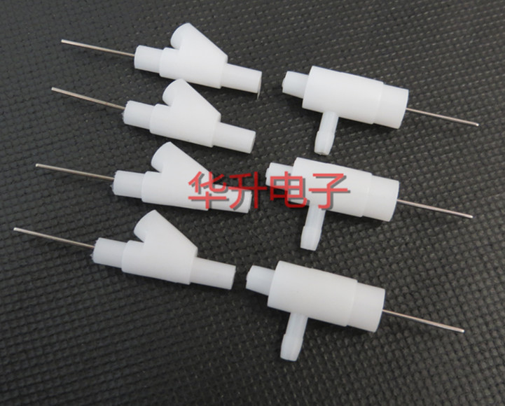 Tee Y type T type point glue valve mixed rubber pipe valve T type needle point glue valve small stop leakage stop glue rubber valve