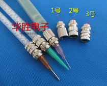 AB mixing tube adapter Glue syringe needle pipe joint static mixed metal dynamic mixing tube rotating needle