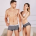 Counter chính hãng Một cặp đôi đồng hành của An đồ lót thời trang cotton nam và nữ đồ lót thoáng khí thoải mái boxer đồ lót nữ dễ thương Cặp đôi