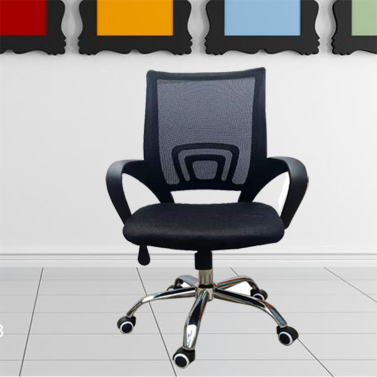 Meeting chair mesh bow shaped staff chair modern simple lifting and dropping chair backed chair