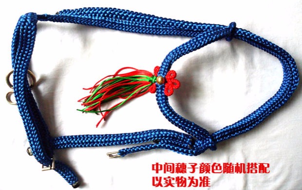 Dây nịt Nội Mông, lồng ngựa bằng nylon dệt kim màu, cầu ngựa kéo, đồ cưỡi ngựa - Nguồn cung cấp ngựa & ngựa yên cưỡi ngựa