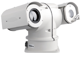 Thermometric warning type infrared thermal imaging bioptical tripod head inspection robot imaging type Internet high-definition remote control rotary table