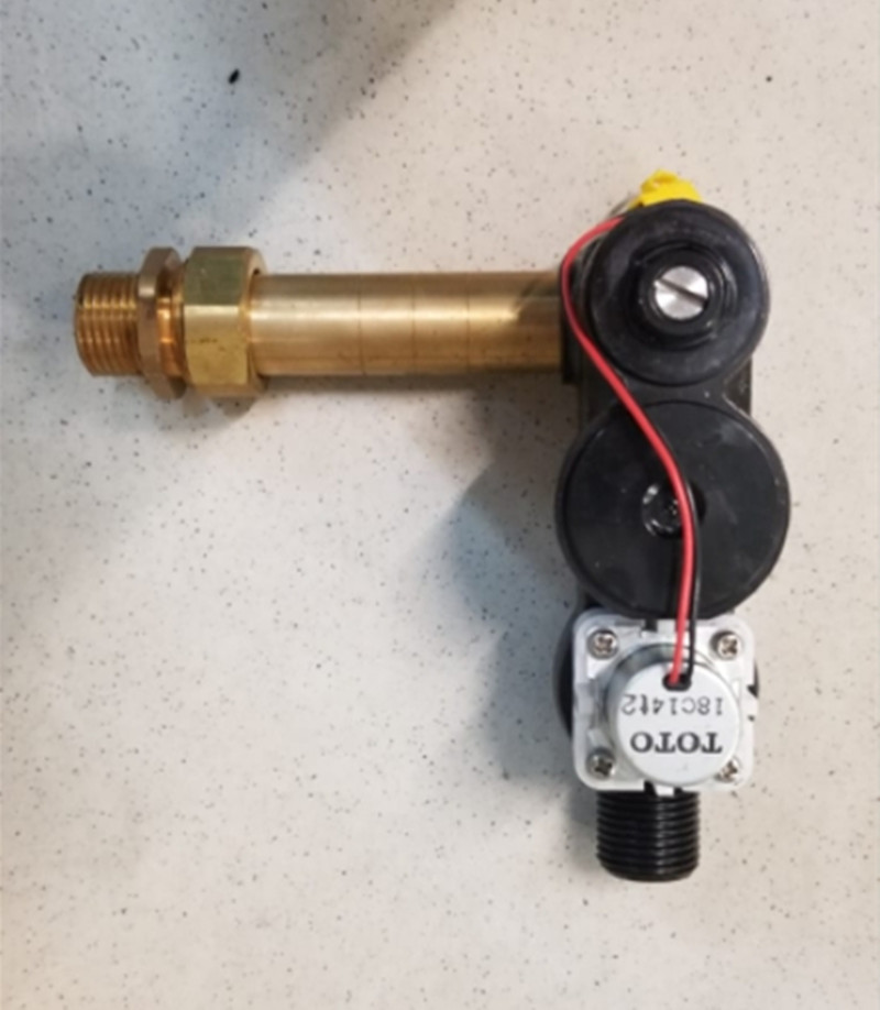 R-TOTO Flushable Sensor Flush valve Infrared automatic urinal DUE108UA Sea water valve