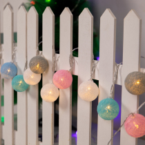 Christmas Decorations Macaron Color Hanging Decoration Light String Scene Atmosphere Arrangement Battery Light Jewelry Shop Shop Window Dress Up