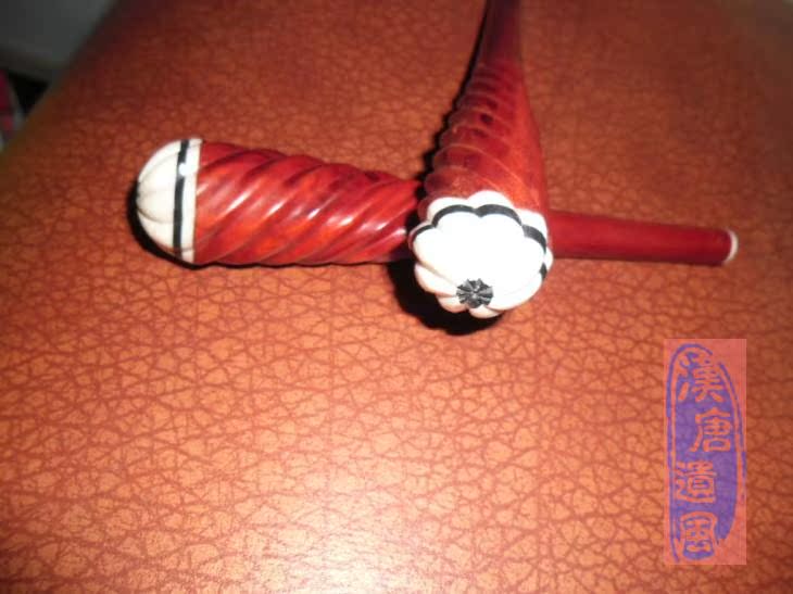 Nhà máy bán hàng trực tiếp tinh chế gỗ hồng mộc châu Phi huhu Yuehu trục Tần phụ kiện nhạc cụ quốc gia ống sáo