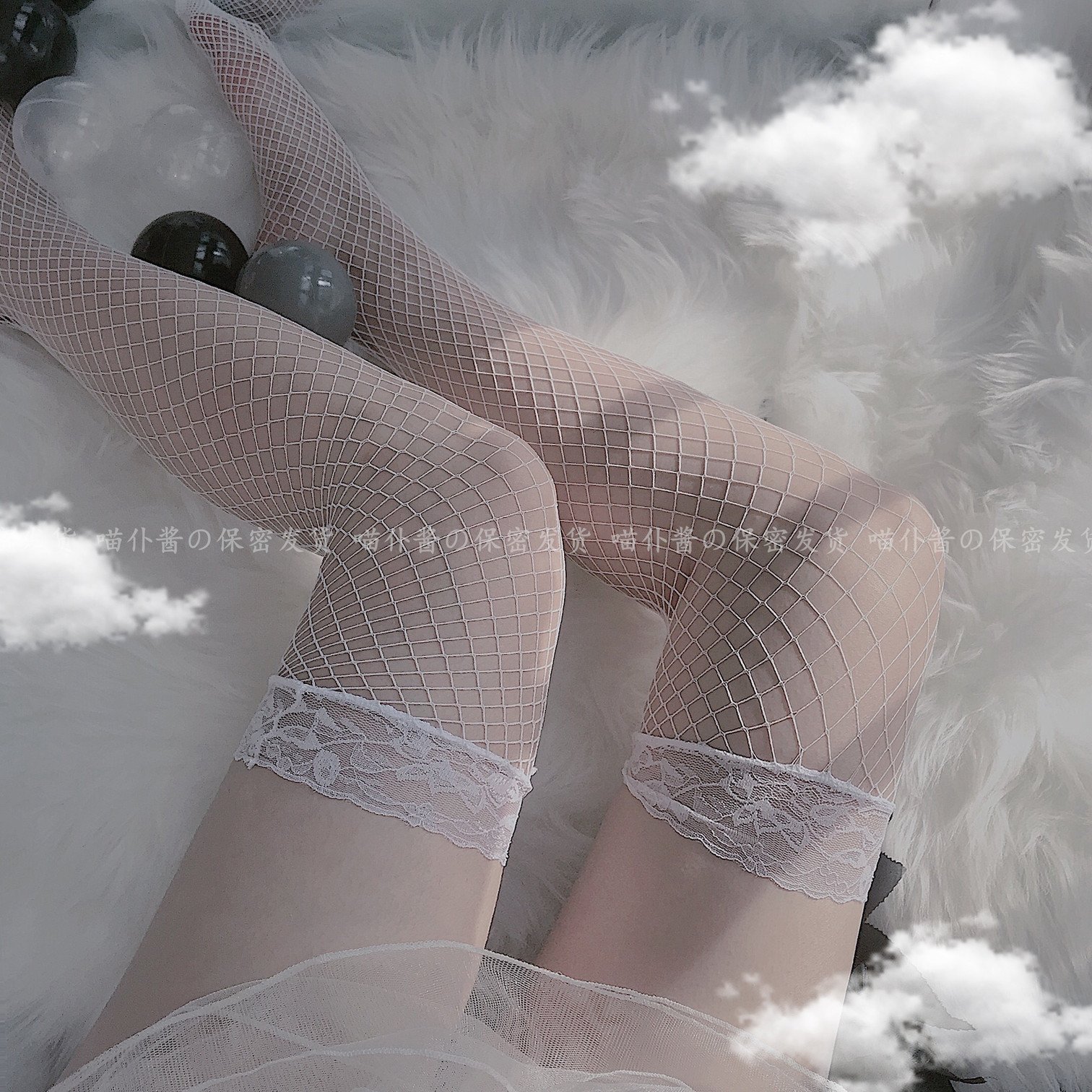 Sexy hollow fishing mesh stockings tempt the beauty legs to lift Han stockings ultra-thin summer nightclub hot inside clothes