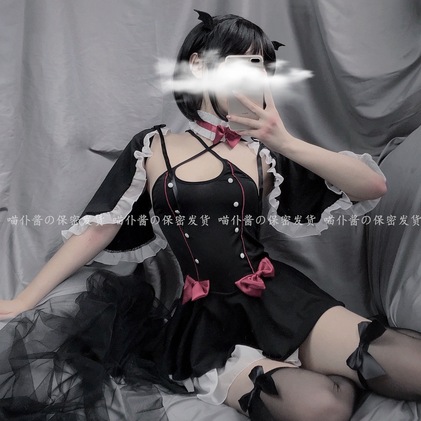 Japanese Sweet Maid Dress Magic Maiden Lolita Hanging Dress College Window Student uniform