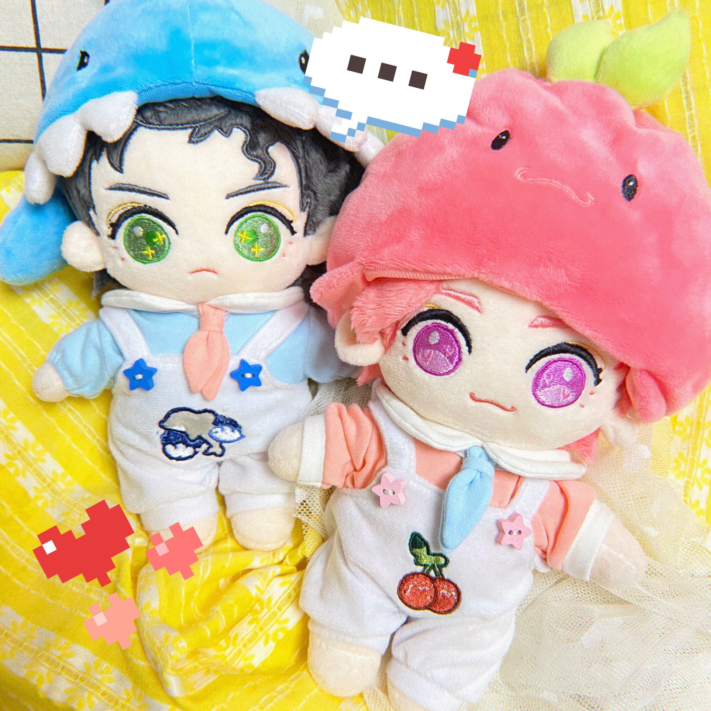 JoJo's Bizarre Adventure Kakyoin Noriaki Jotaro Plush Stuffed Doll Pillow Toy 