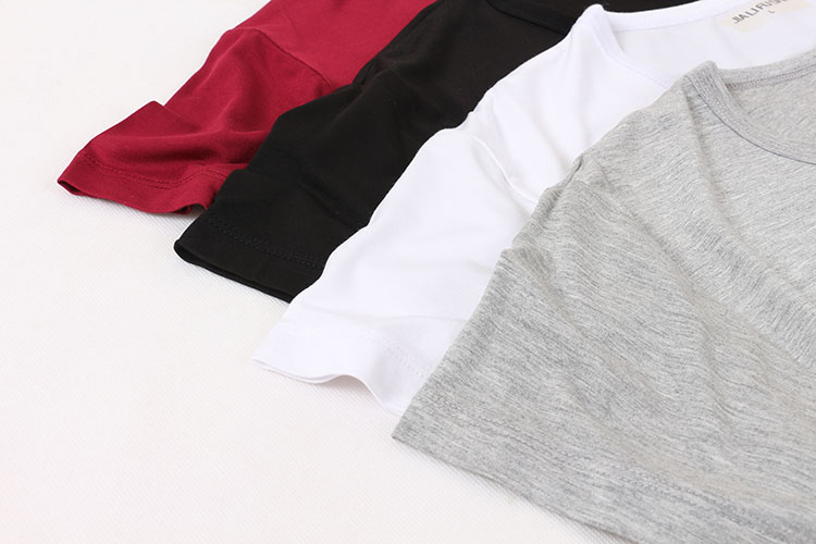 T-shirt nam cotton ngắn tay cộng với chất béo kích thước lớn t-shirt phương thức nửa tay áo vòng cổ Slim áo V-cổ bông đồ ngủ