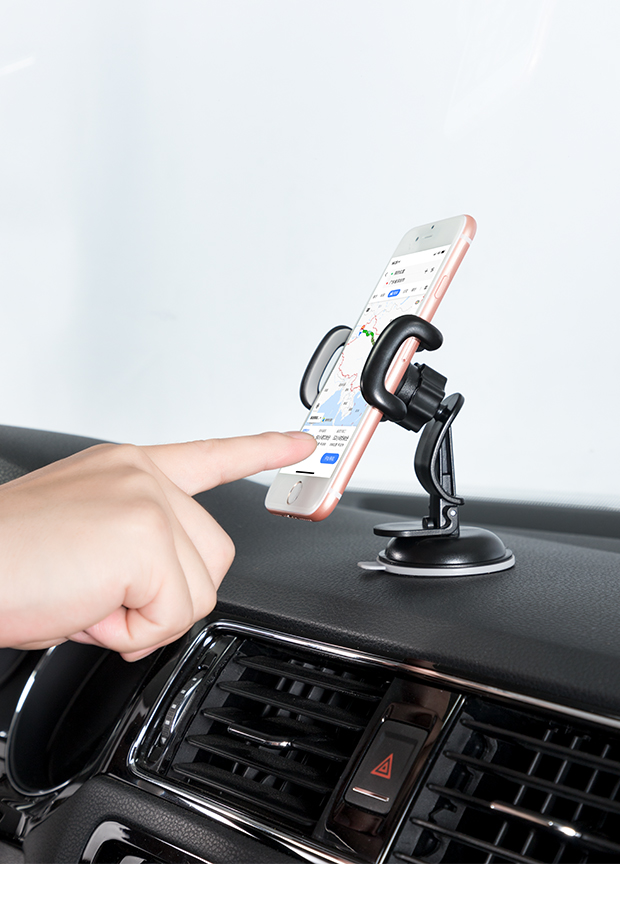 Xe điện thoại giữ cốc hút loại xe phổ thông cơ sở xe cung cấp hỗ trợ điều hướng clip hỗ trợ - Phụ kiện điện thoại trong ô tô giá kẹp điện thoại