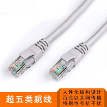 Ultra-five-class oxygen-free copper router network wire computer finished wire machine room network jumper 0 5 1m2m3m5m10 meters