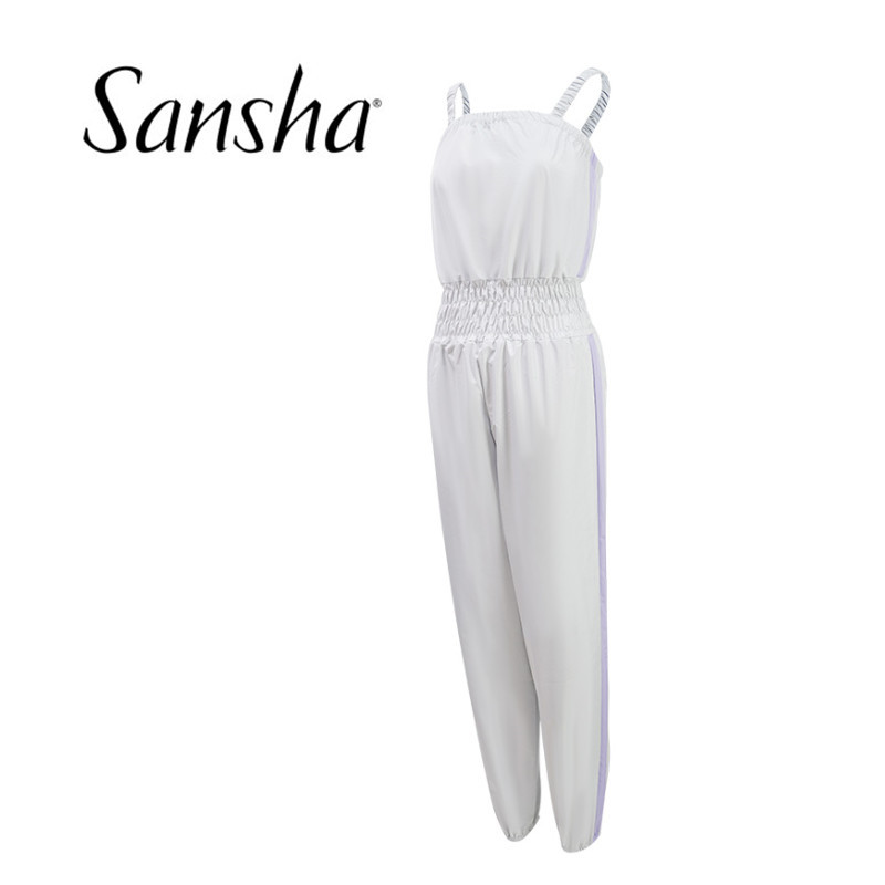 Sansha Dance Practice Pants, Ballet Exam Warm-Up Pants, Sweat-Inducing Coating, Sweat-Wicking Fitness Sports Suit