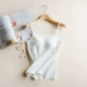 Cotton không có vòng thép với áo ngực yếm nữ chạm đáy áo ngực cúp ngực một mảnh đồ lót yoga tại nhà