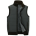 Áo len nam mùa đông dày tay không tay cộng với áo len nhung nam vest vest vest ấm áp áo len - Cardigan áo cardigan nam Cardigan