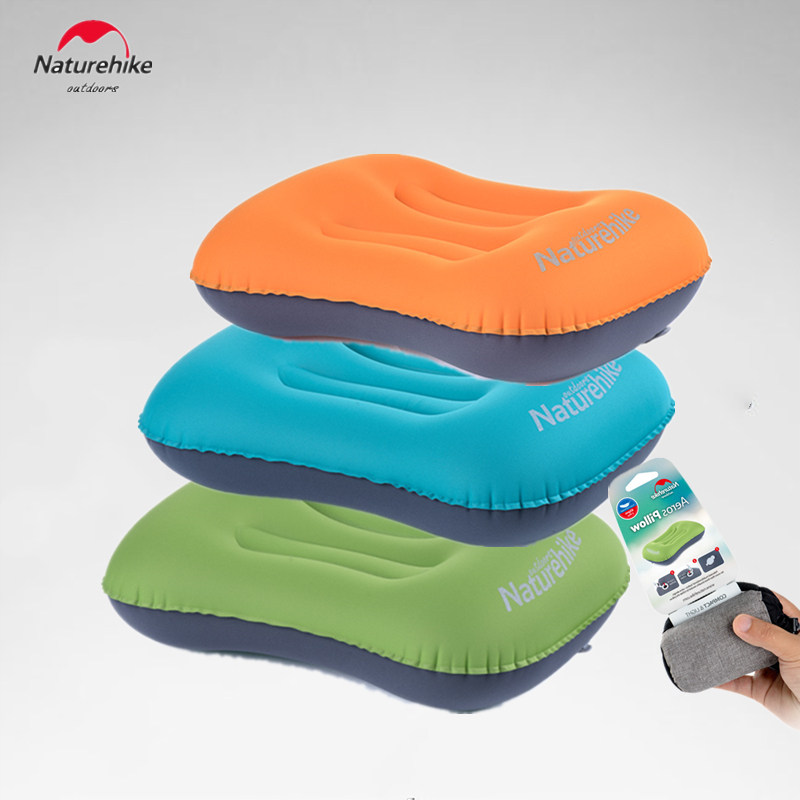 NH Nongkan Travel Inflatable Pillow Portable Outdoor Campaign Pillow Blowing Sleeping Pillow