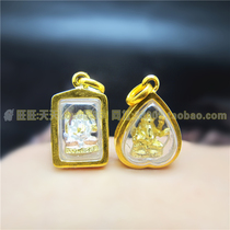 Thai original temple Buddha brand Elephant dragon Brain wisdom Elephant head pure copper Made in Thailand