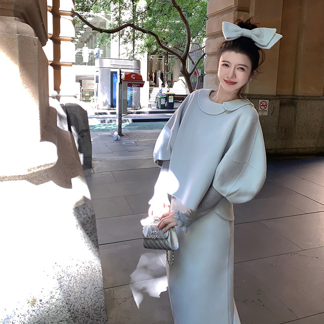 Yu Xiaoping Camellia wool handmade double-sided tweed two-piece set, a beautiful two-piece winter coat for a wealthy daughter