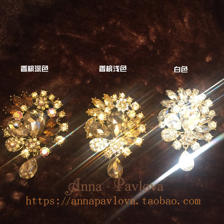 Broche femme en cristal autrichien - Ref 1174034 Image 30