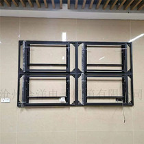 Factory direct sales front maintenance bracket hanging wall hydraulic telescopic splicing screen pneumatic Rod metal assembly hanger