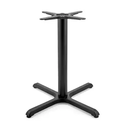 Dining room table feet Wrought iron tripod accessories Table feet table legs bracket Cast iron cross base Cafe table feet