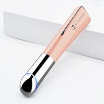 Heating charging to black eye ring eye bag fine print beauty eye pen eye cream import cosmetic instrument meiometer eye massager