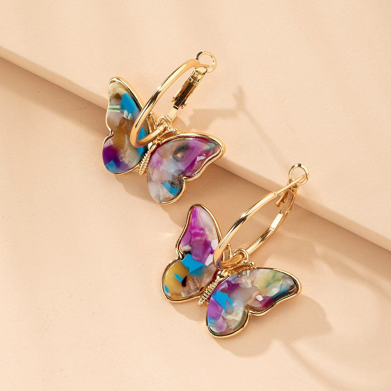 Butterfly Earrings in Gold