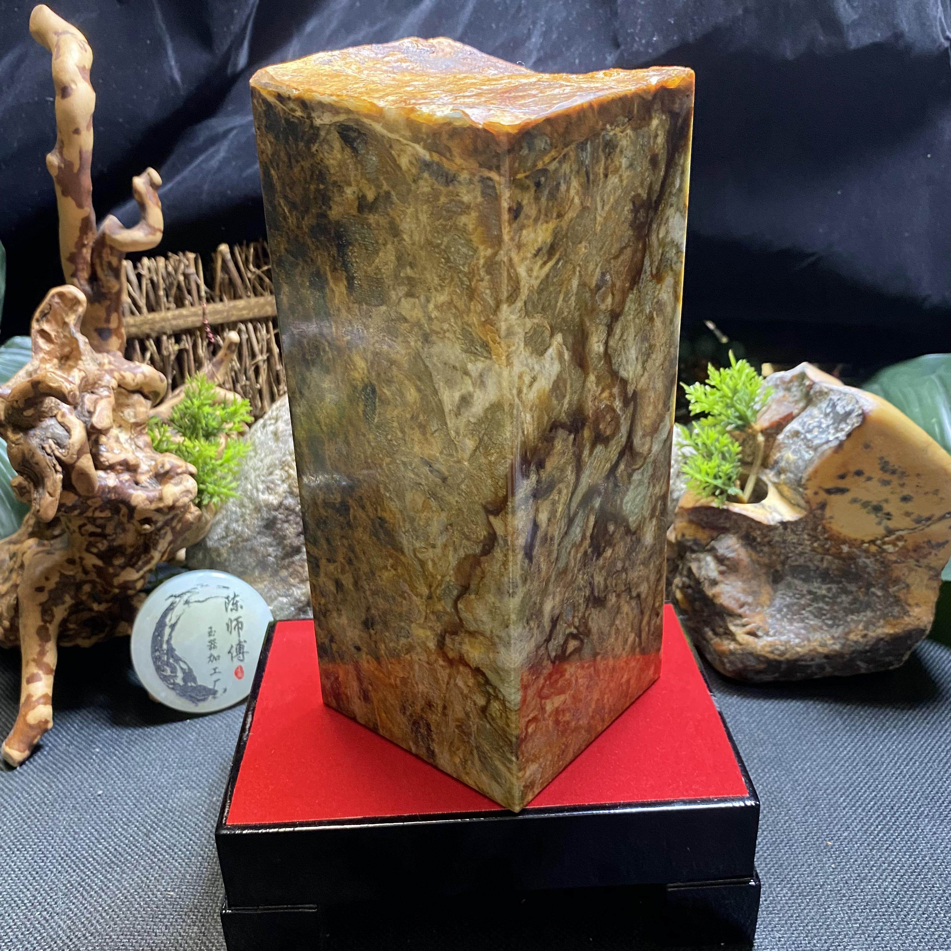 岫玉印章定制刻字摆件艺术品🎨🎁-珠宝奇石-淘宝好物网